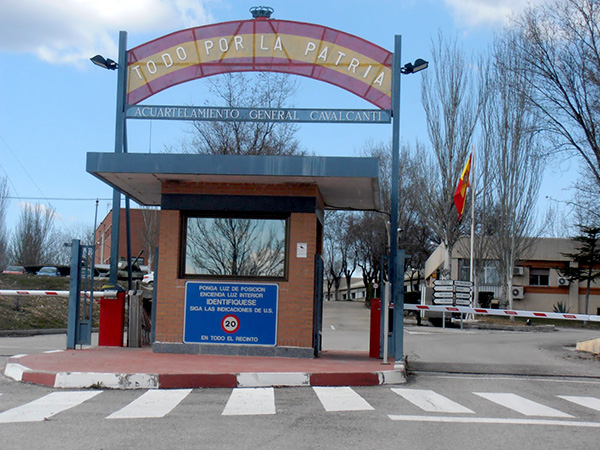 Inicio del curso presencial en las instalaciones del acuartelamiento General Cavalcanti