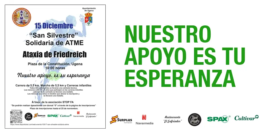 Surplus Formación lucha contra la Ataxia de Friedreich