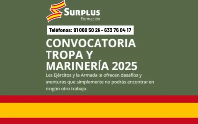 Convocatoria tropa y Marinería 2025